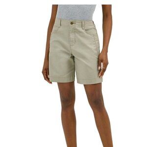 Lee Women's Beige Bermuda Shorts Size 16 NWT - Waist 34"